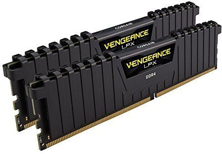 CORSAIR 8GB RAMKit 2x4GB DDR4 2400MHz 2x288 Dimm Unbuffered 16-16-16-39 Vengeance LPX Black Spreader 1,2V XPM2.0